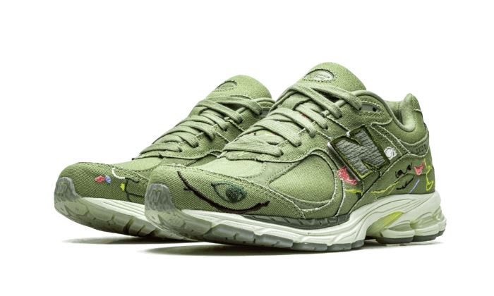New Balance 2002R Bryant Giles Olive Green – limitierter Sneaker bei Shade Studios
