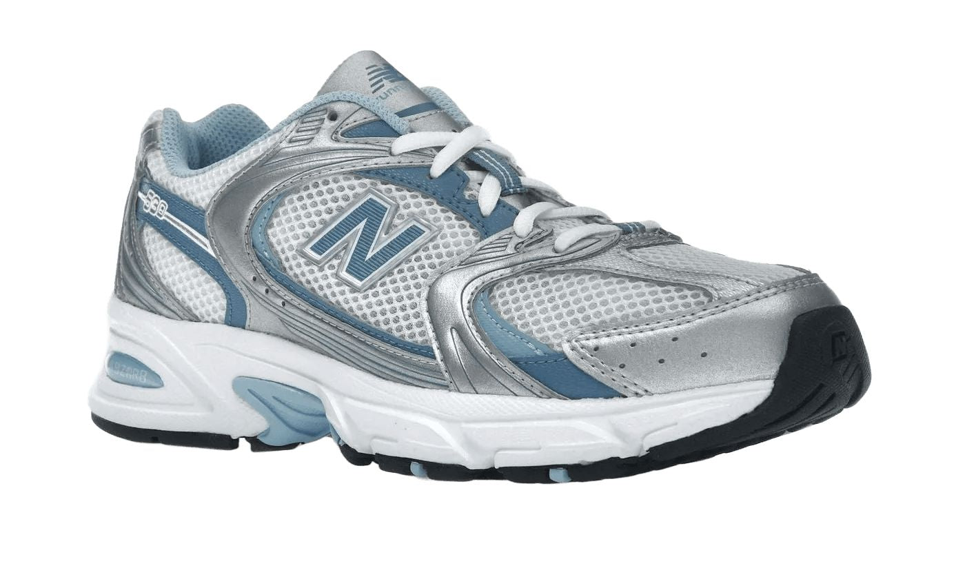 New Balance 530 Silver Metallic Heron Blue