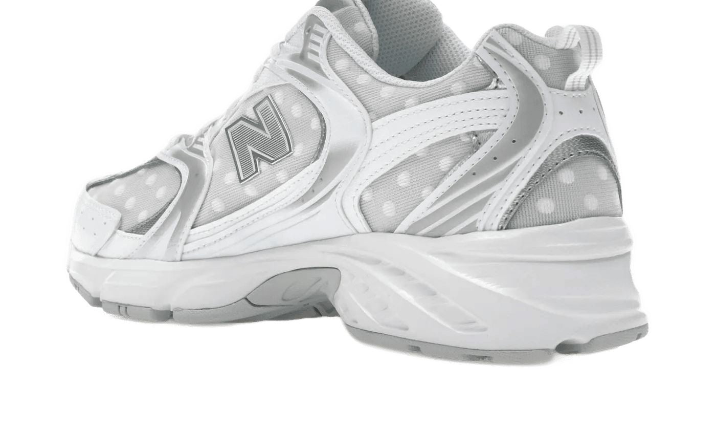 New Balance 530 Silver Metallic Polka Dots