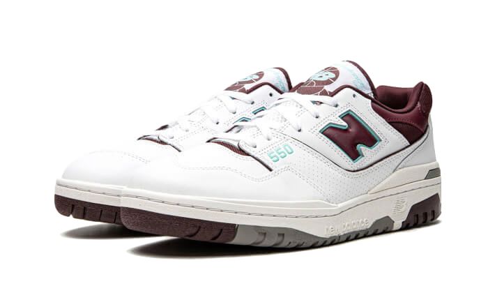 New Balance 550 Burgundy Cyan – limitierter Sneaker bei Shade Studios