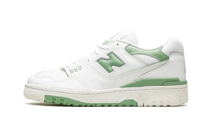 New Balance 550 White Mint Green - BB550FS1