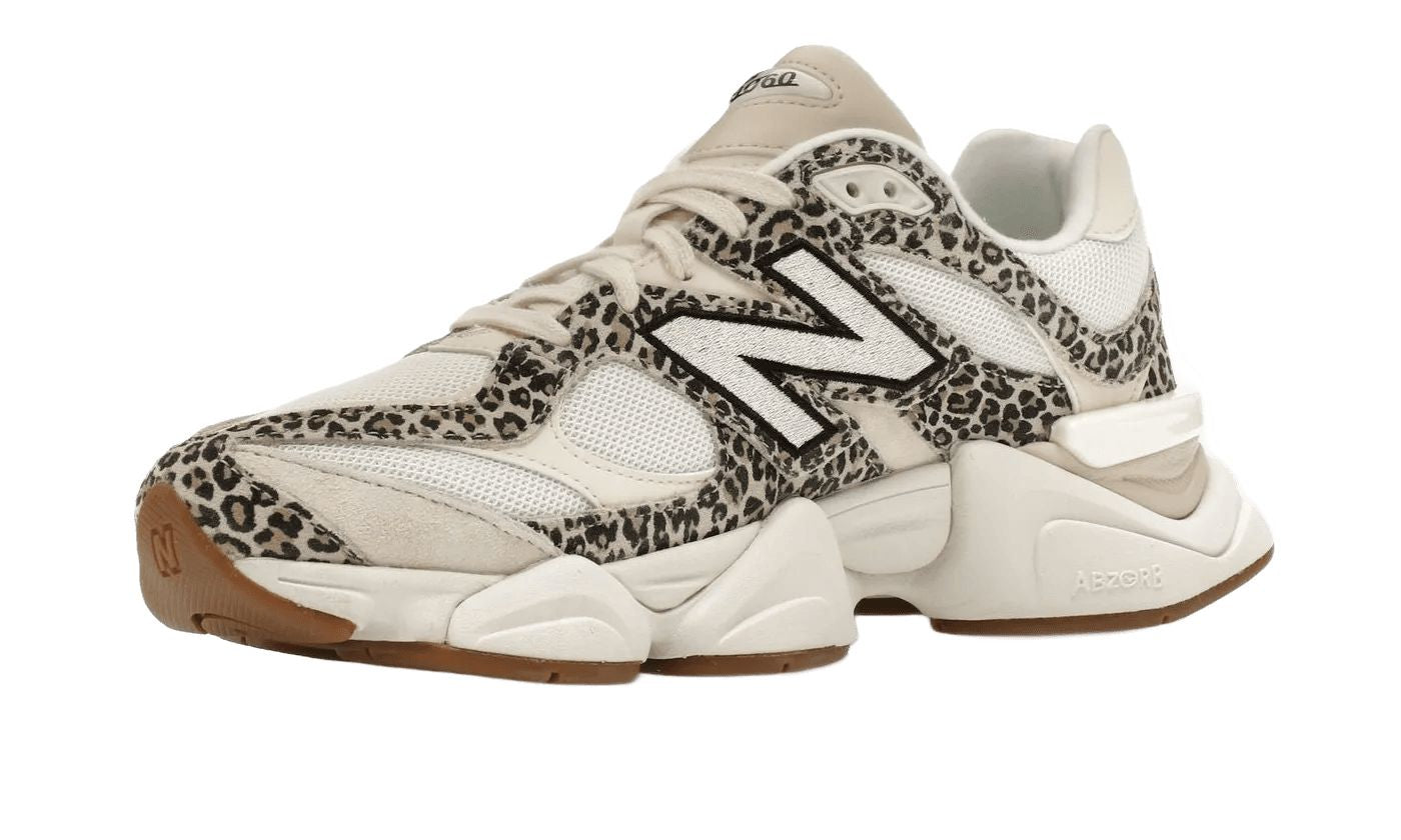New Balance 9060 ASOS Exclusive Beige Brown Leopard Print