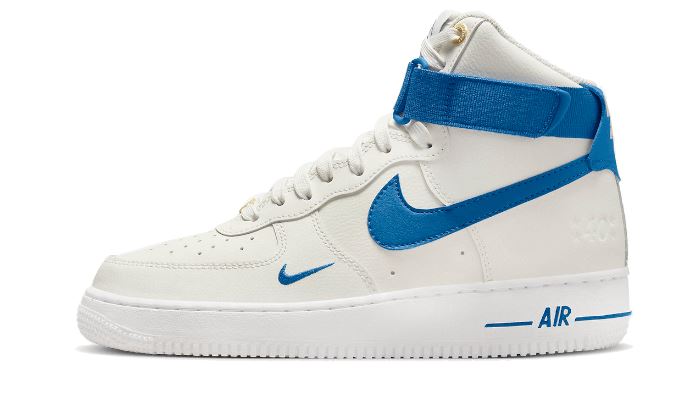 Nike Air Force 1 High 40th Anniversary White Blue – limitierter Sneaker bei Shade Studios