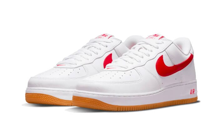 Nike Air Force 1 Low ‘07 Color of the Month University Red Gum – limitierter Sneaker bei Shade Studios