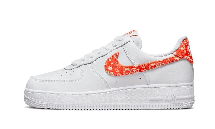 Nike Air Force 1 Low '07 Essential Orange Paisley – limitierter Sneaker bei Shade Studios