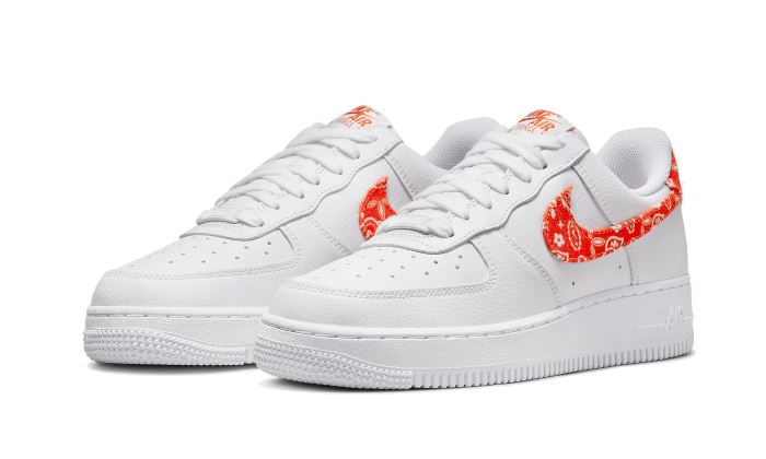 Nike Air Force 1 Low '07 Essential Orange Paisley – limitierter Sneaker bei Shade Studios