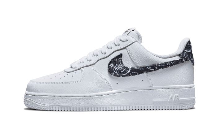 Nike Air Force 1 Low '07 Essential White Black Paisley – limitierter Sneaker bei Shade Studios
