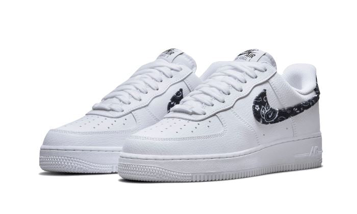 Nike Air Force 1 Low '07 Essential White Black Paisley – limitierter Sneaker bei Shade Studios