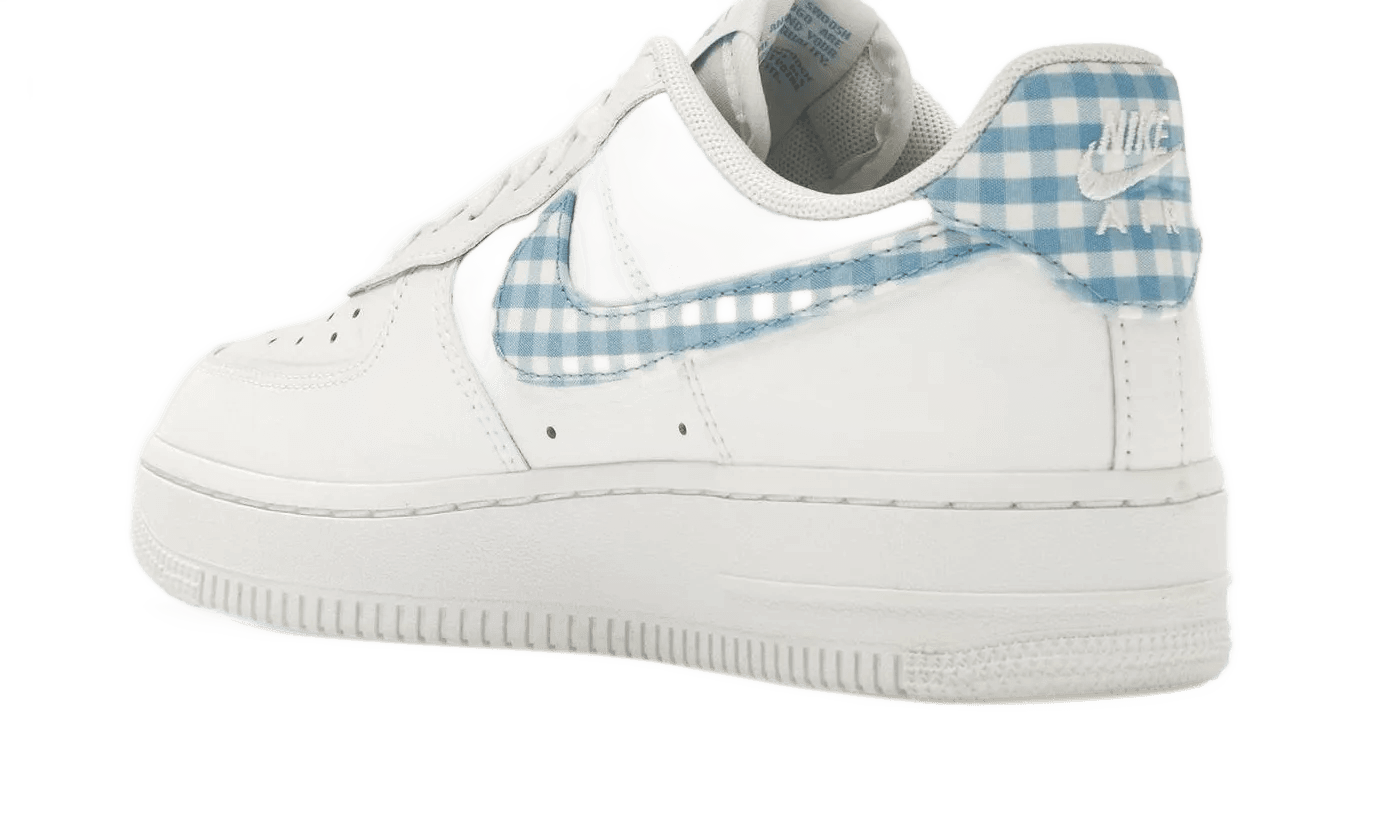 Air Force 1 Low '07 Essential White University Blue Gingham - DZ2784-100