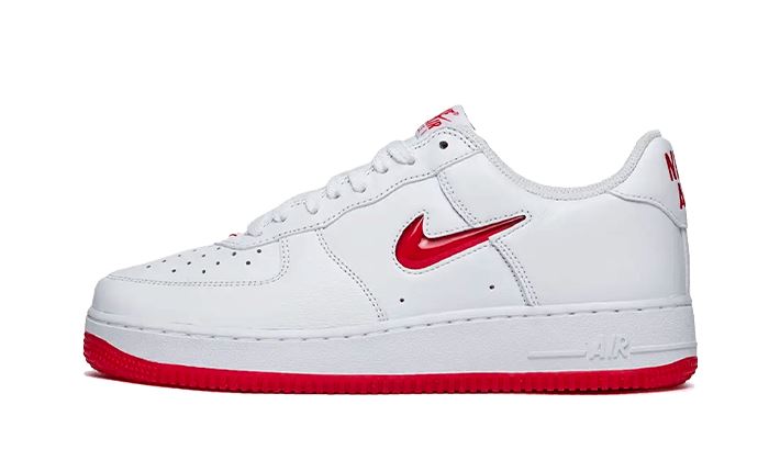 Nike Air Force 1 Low '07 Retro Color of the Month Jewel Swoosh University Red – limitierter Sneaker bei Shade Studios