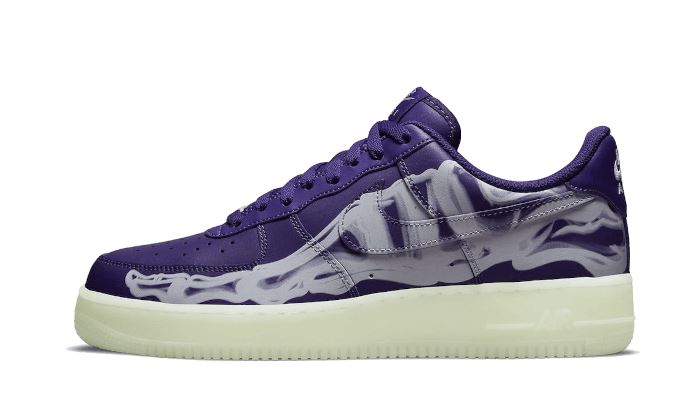 Nike Air Force 1 Low Purple Skeleton Halloween (2021) – limitierter Sneaker bei Shade Studios