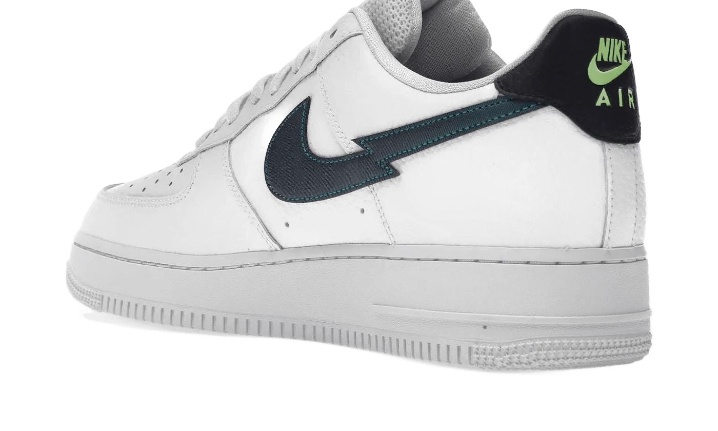 Nike Air Force 1 Low Split Swoosh White Aquamarine