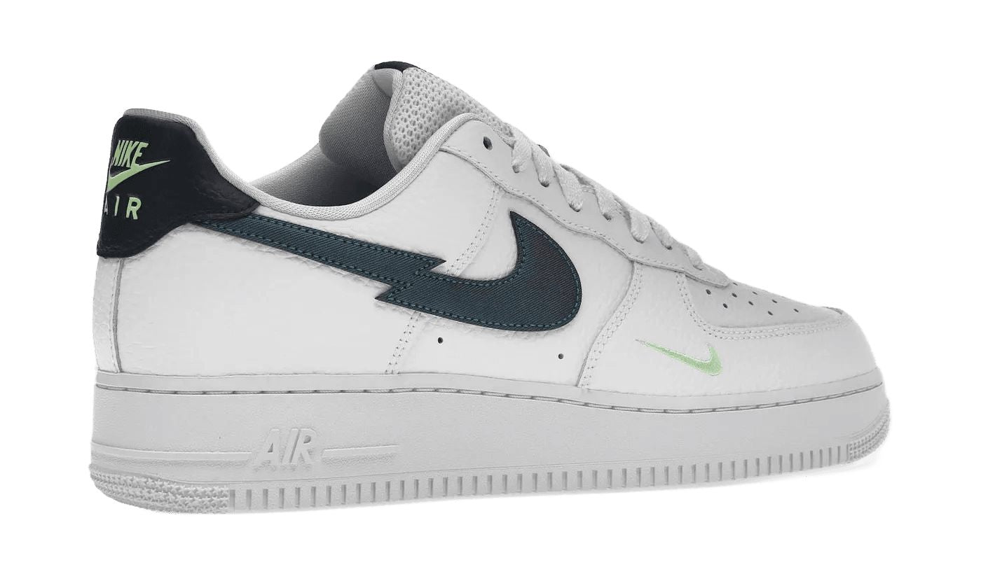 Nike Air Force 1 Low Split Swoosh White Aquamarine