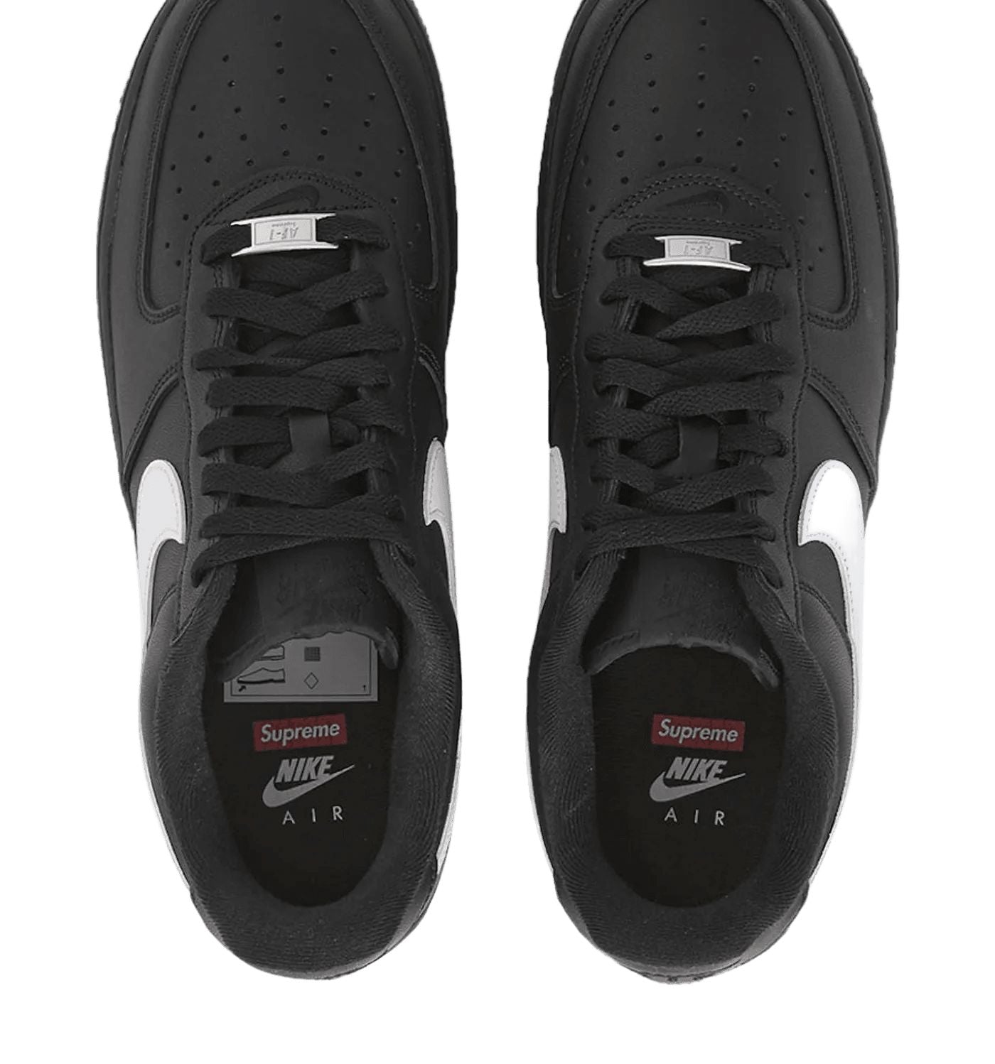 Nike Air Force 1 Low Supreme Black White