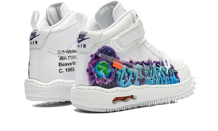 Nike Air Force 1 Mid SP Off-White Graffiti – limitierter Sneaker bei Shade Studios