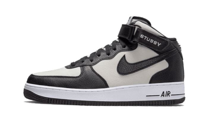Nike Air Force 1 Mid Stussy Grey Black – limitierter Sneaker bei Shade Studios
