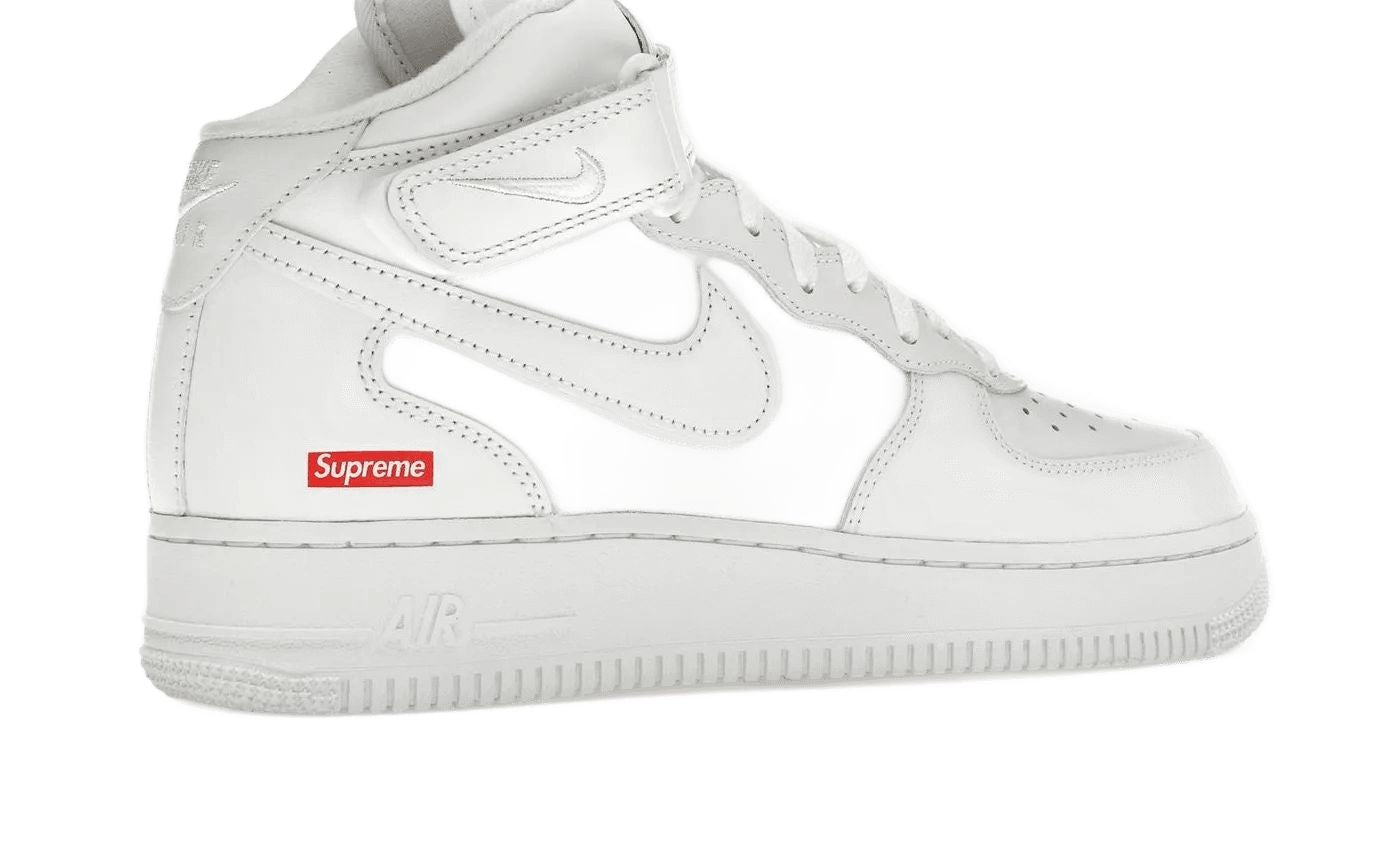 Nike Air Force 1 Mid Supreme White – limitierter Sneaker bei Shade Studios