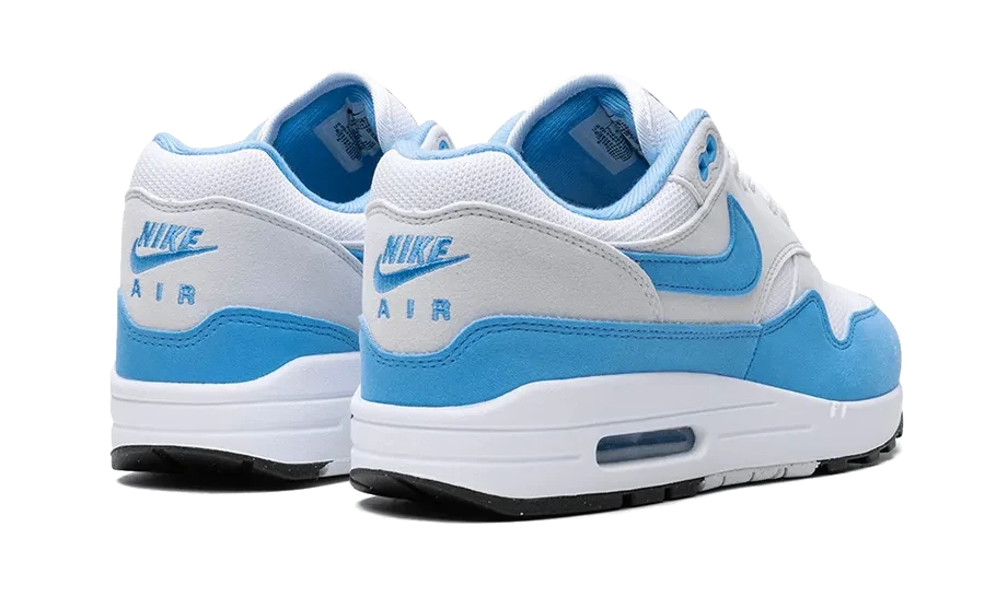 Nike Air Max 1 White University Blue – limitierter Sneaker bei Shade Studios