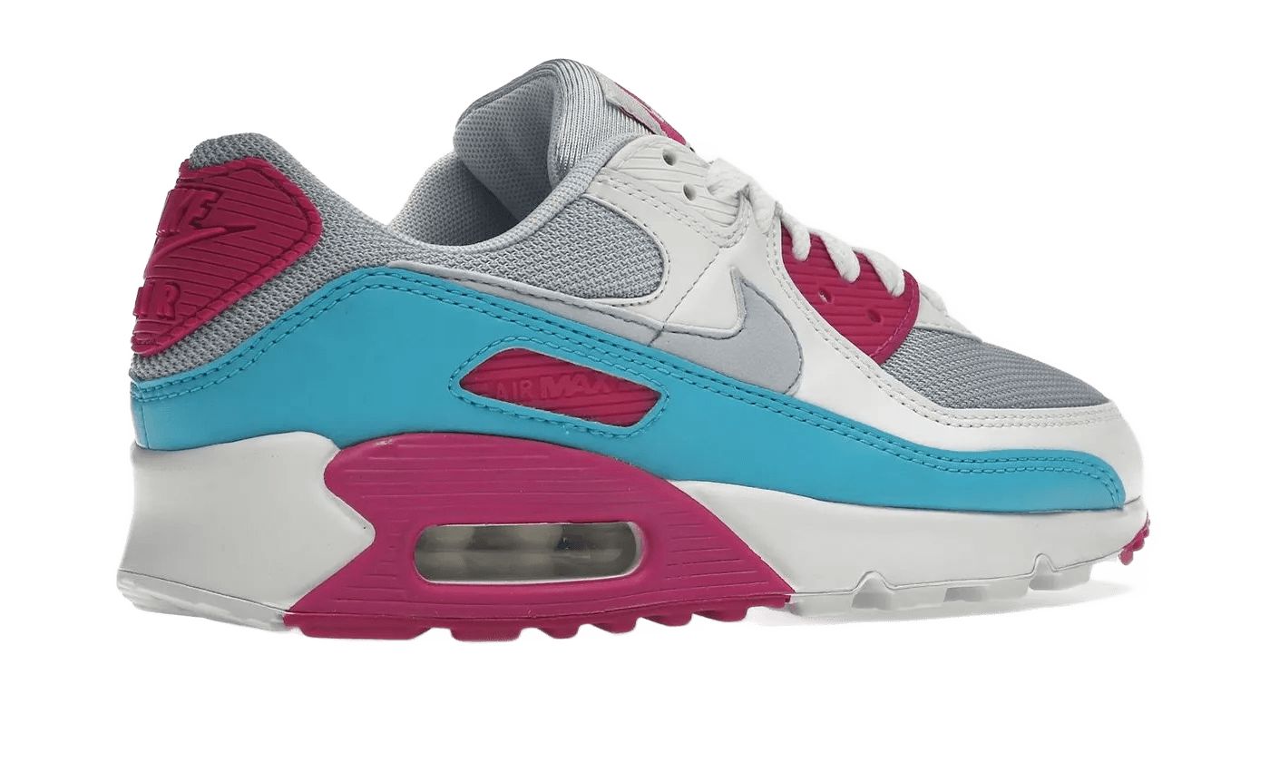 Nike Air Max 90 White Vivid Pink Light Blue Fury – limitierter Sneaker bei Shade Studios