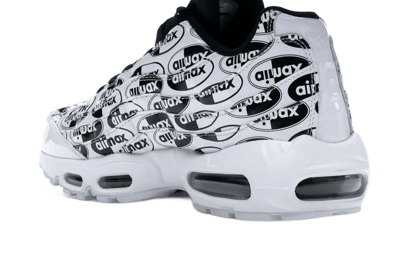 Air Max 95 All Over Print White Black - 538416-103