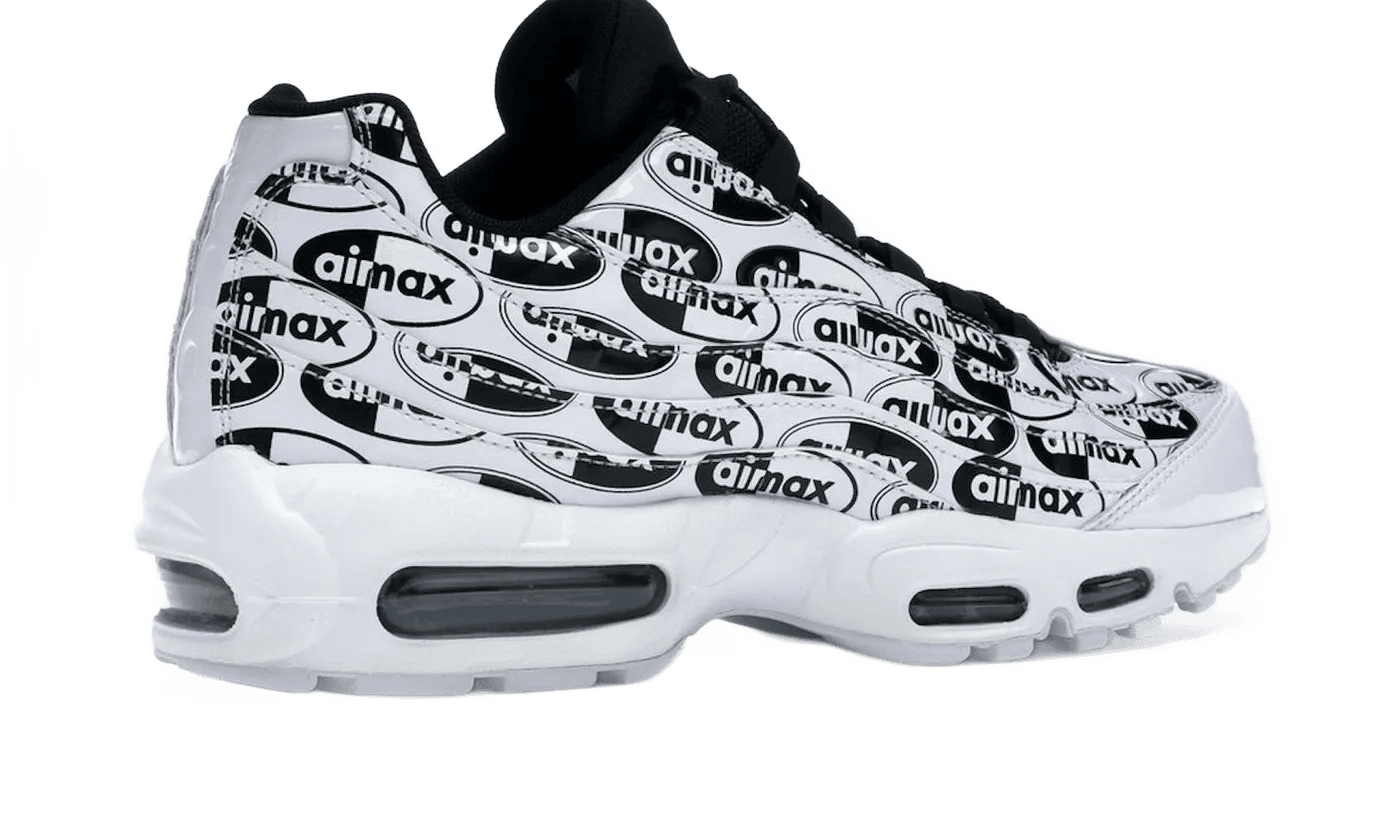 Air Max 95 All Over Print White Black - 538416-103