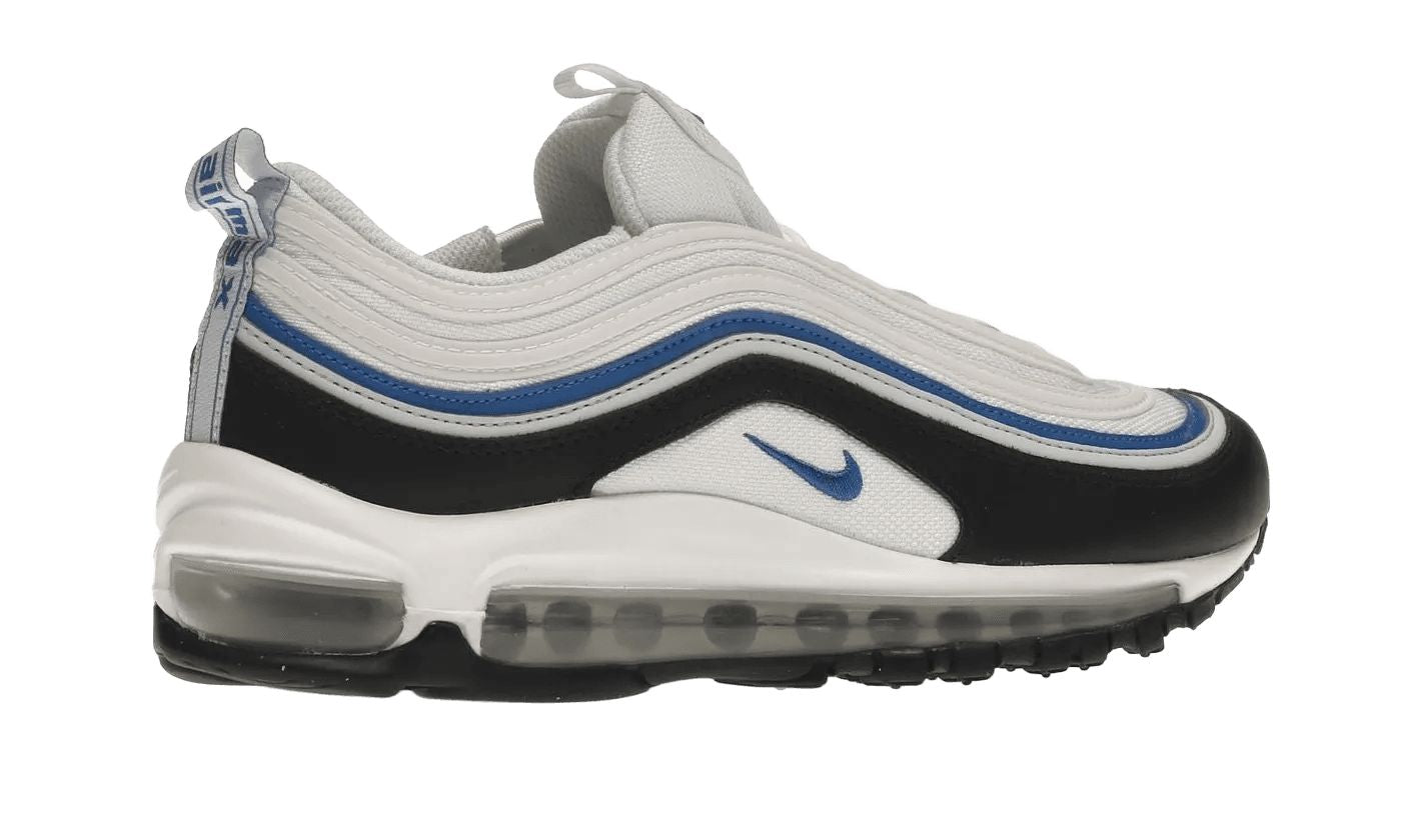 Nike Air Max 97 White Black Signal Blue – limitierter Sneaker bei Shade Studios