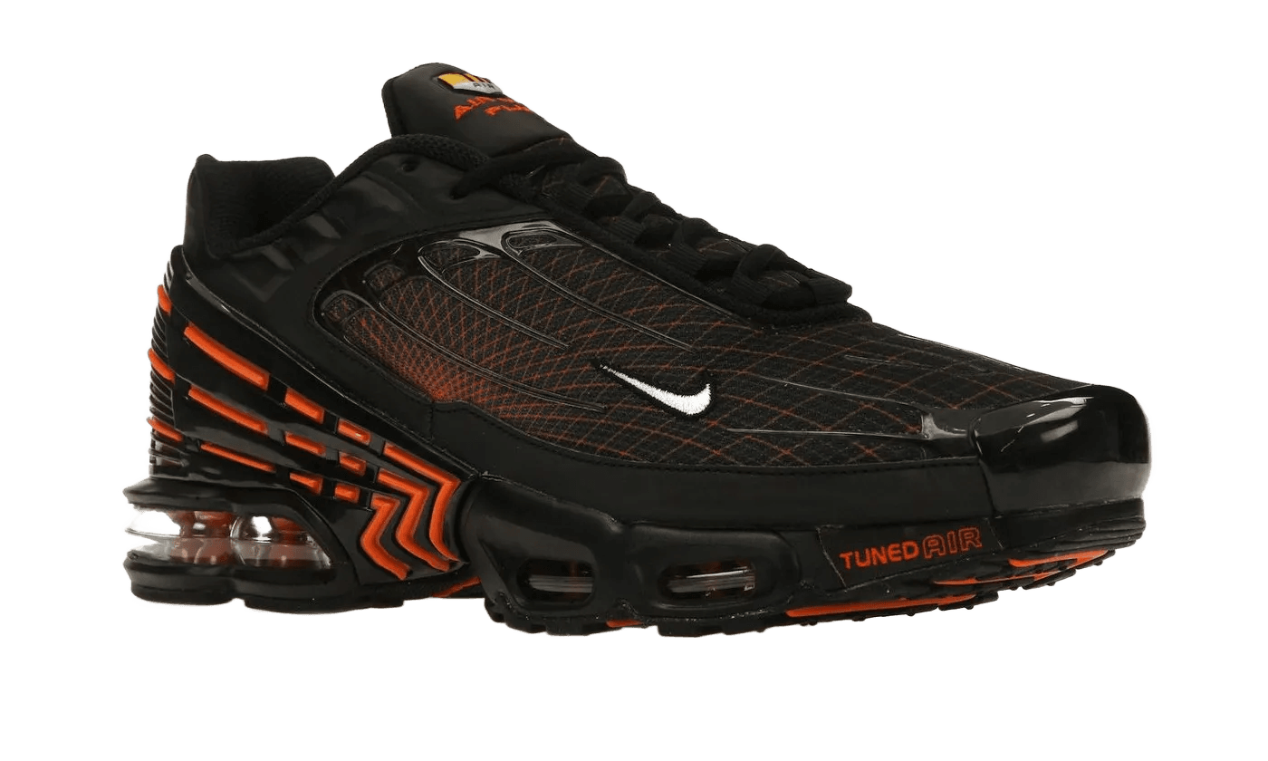 Air Max Plus 3 Black Orange Spirograph - FB3352-001