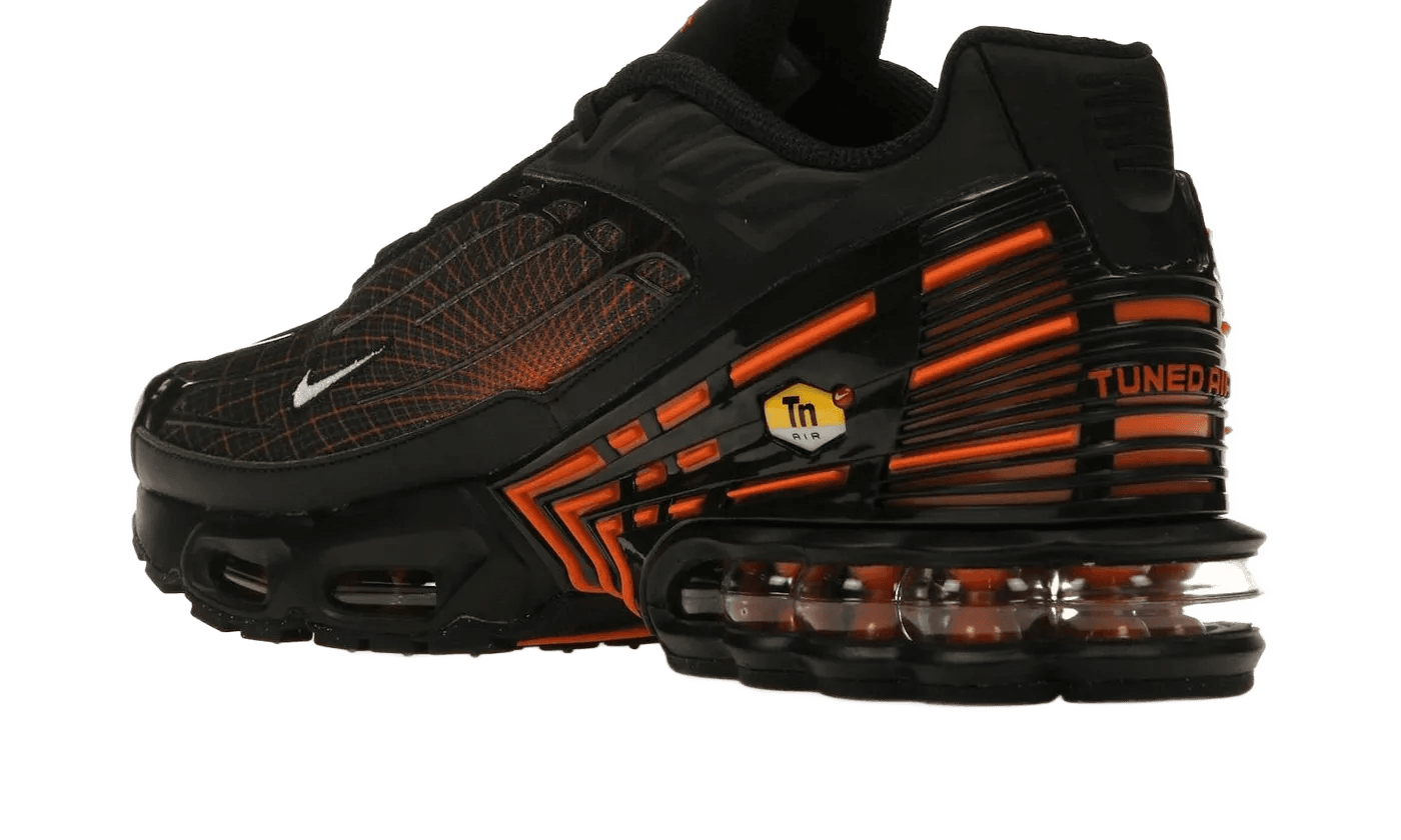 Air Max Plus 3 Black Orange Spirograph - FB3352-001