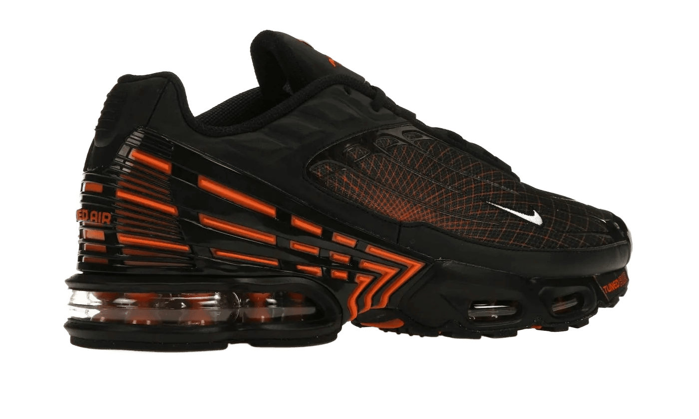 Air Max Plus 3 Black Orange Spirograph - FB3352-001