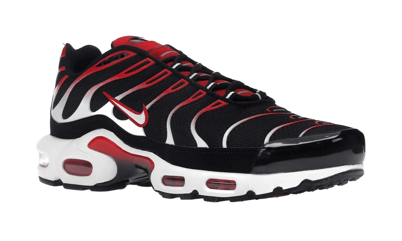 Air Max Plus Black White University Red - DM0032-004