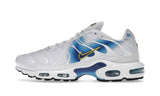 Nike Air Max Plus Spray Paint Swoosh White Blue