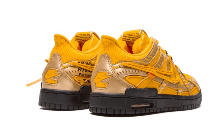 Nike Air Rubber Dunk Off-White University Gold – limitierter Sneaker bei Shade Studios