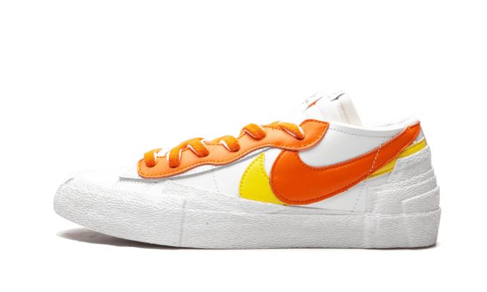 Nike Blazer Low Sacai White Magma Orange – limitierter Sneaker bei Shade Studios