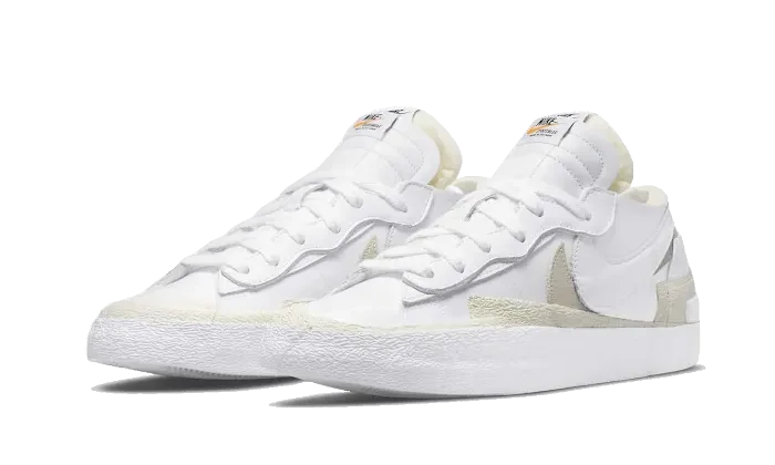 Nike Blazer Low Sacai White Patent - DM6443-100