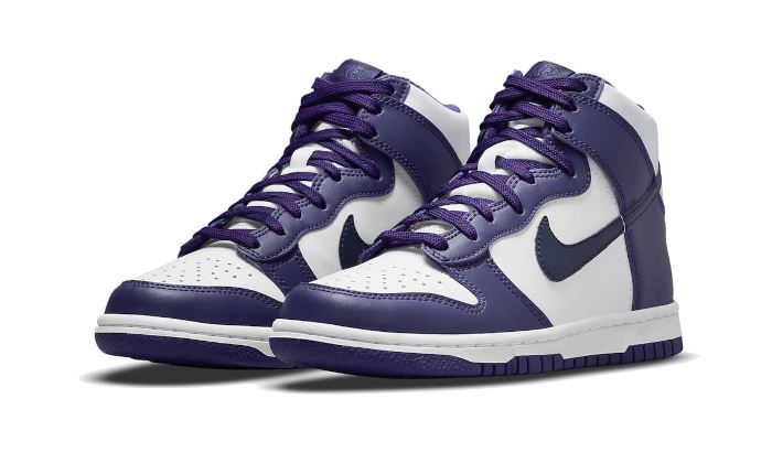 Nike Dunk High Electro Purple Midnight Navy – limitierter Sneaker bei Shade Studios