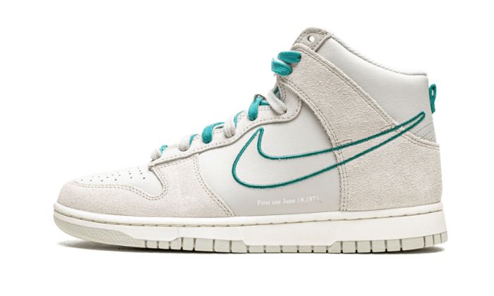 Nike Dunk High First Use Light Bone Green Noise – limitierter Sneaker bei Shade Studios