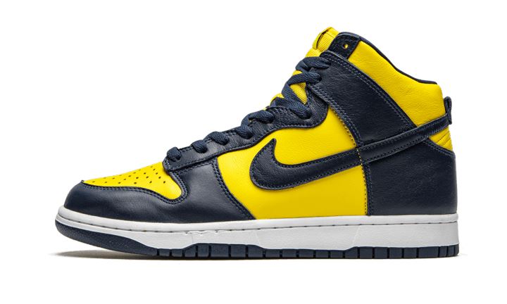 Nike Dunk High Maize & Blue (Michigan) – limitierter Sneaker bei Shade Studios