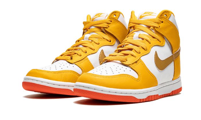 Nike Dunk High University Gold – limitierter Sneaker bei Shade Studios