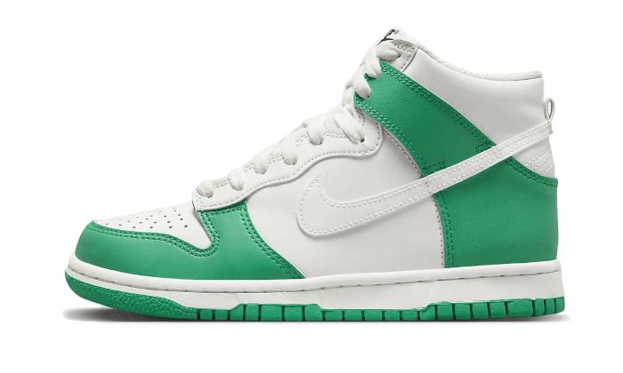 Nike Dunk High White Green – limitierter Sneaker bei Shade Studios