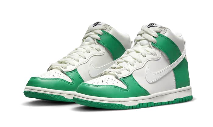Nike Dunk High White Green – limitierter Sneaker bei Shade Studios