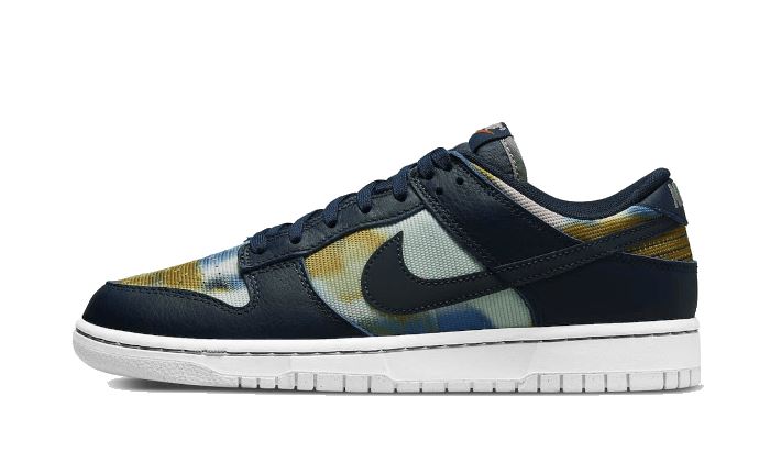 Nike Dunk Low Graffiti Navy – limitierter Sneaker bei Shade Studios