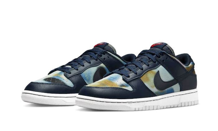 Nike Dunk Low Graffiti Navy – limitierter Sneaker bei Shade Studios