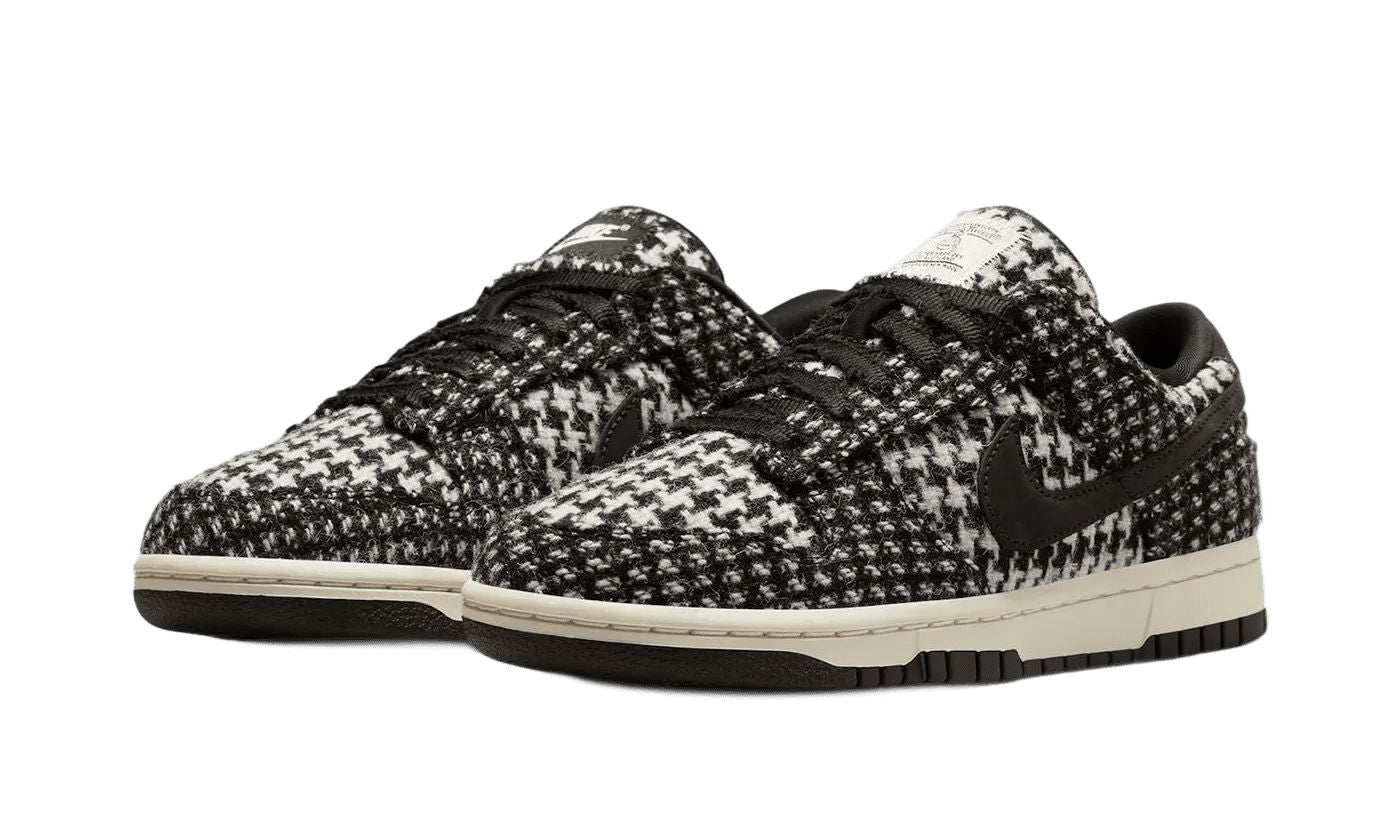 Nike Dunk Low Harris Tweed White Black Multi