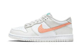 Nike Dunk Low White Bone Peach Aqua