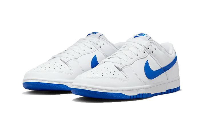 Nike Dunk Low White Hyper Royal – limitierter Sneaker bei Shade Studios