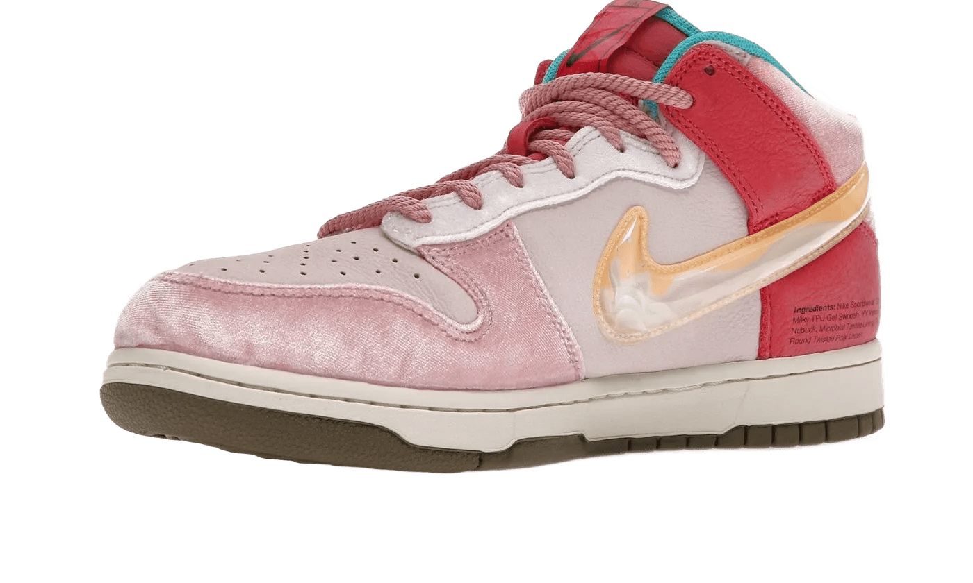 Nike Dunk Mid Social Status Free Lunch Strawberry Milk
