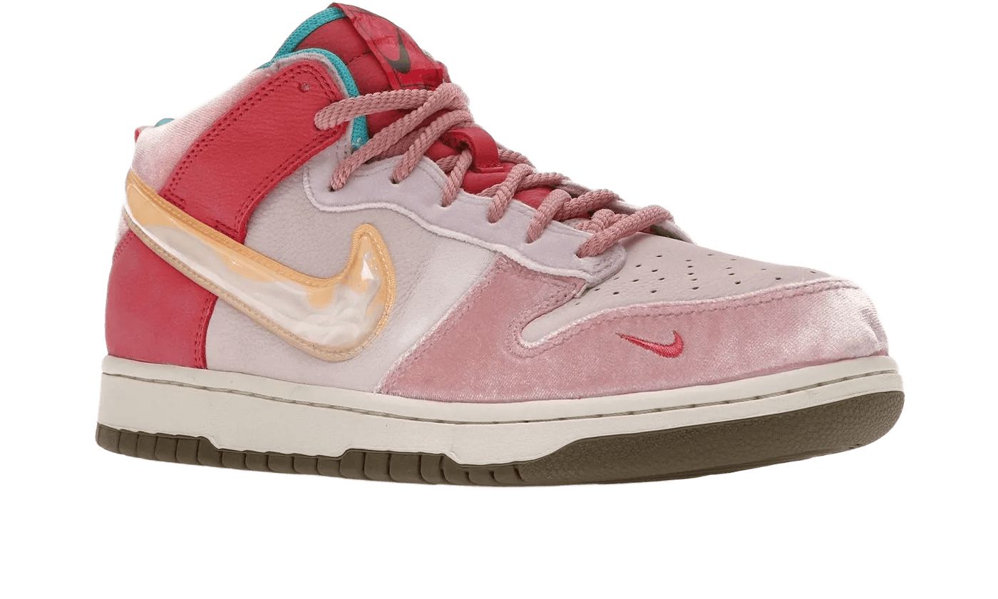 Nike Dunk Mid Social Status Free Lunch Strawberry Milk