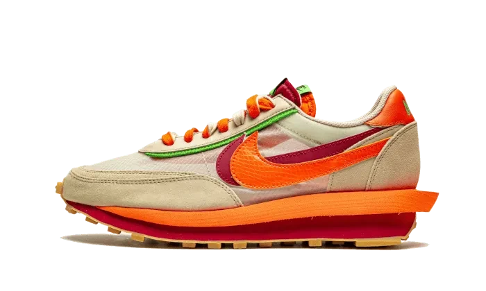 Nike LD Waffle Sacai Clot Kiss Of Death Net Orange Blaze - DH1347-100