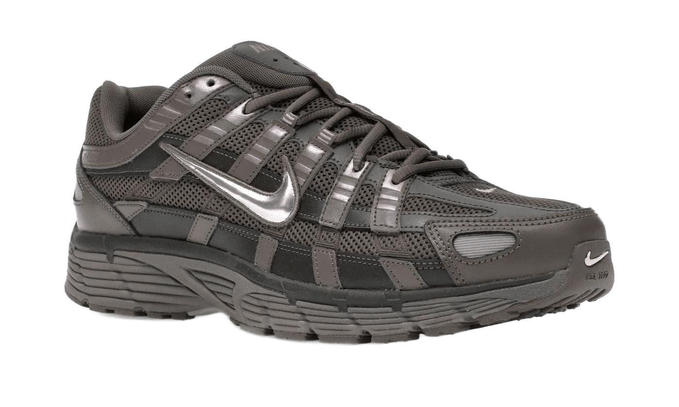 Nike P-6000 Cave Stone Medium Ash Flat Pewter Metallic Silver