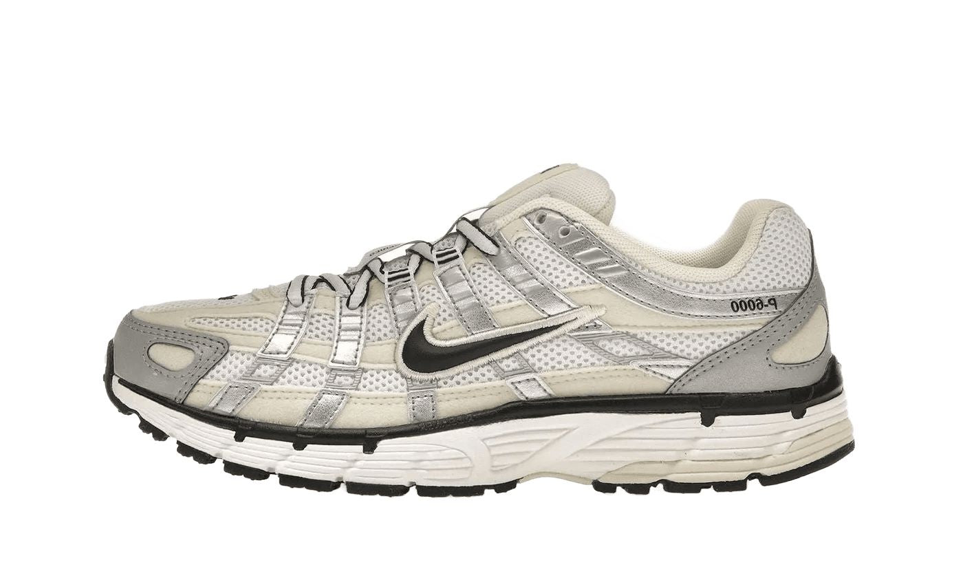 Nike P-6000 Coconut Milk Metallic Silver